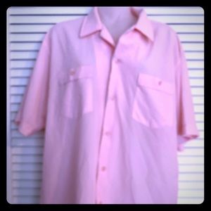 Vintage Pink Button Down
